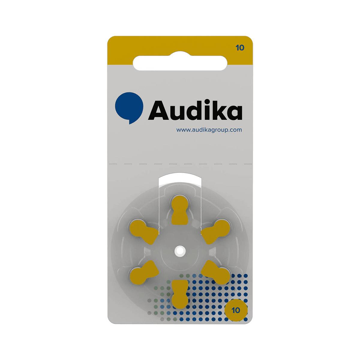 AUDIKA Batterijen voor Hoortoestel nr. 10