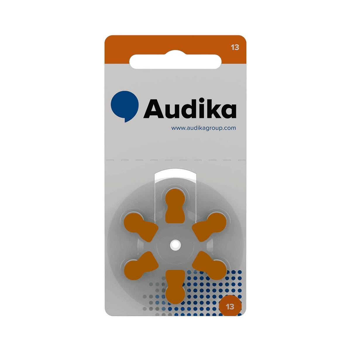AUDIKA Batterijen voor Hoortoestel nr. 13