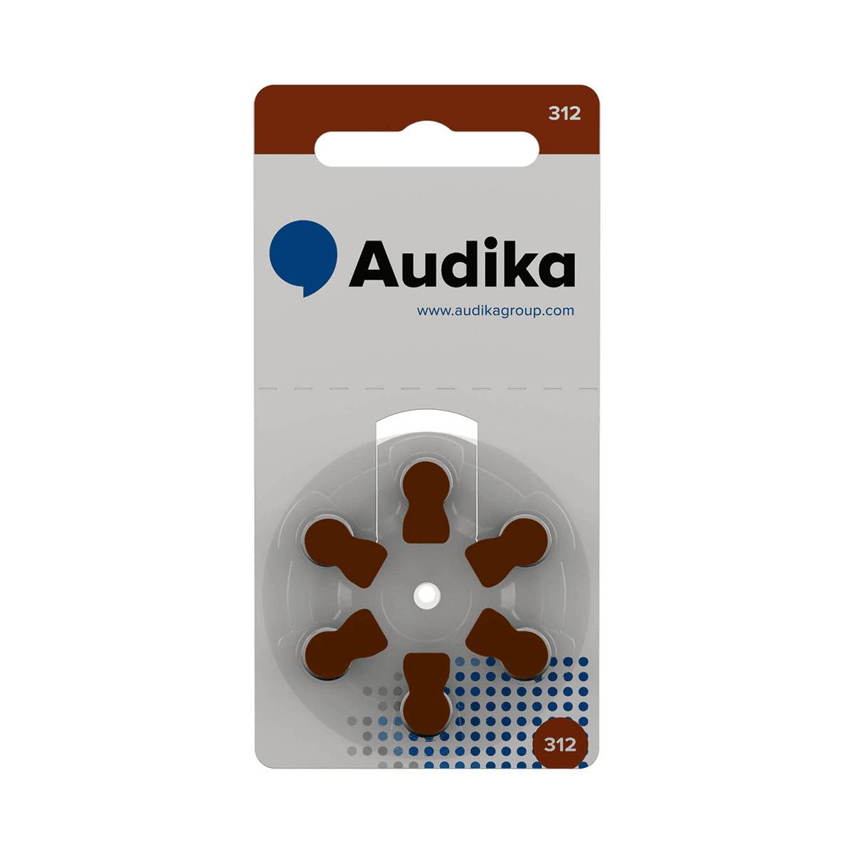 AUDIKA Batterijen voor Hoortoestel nr. 312
