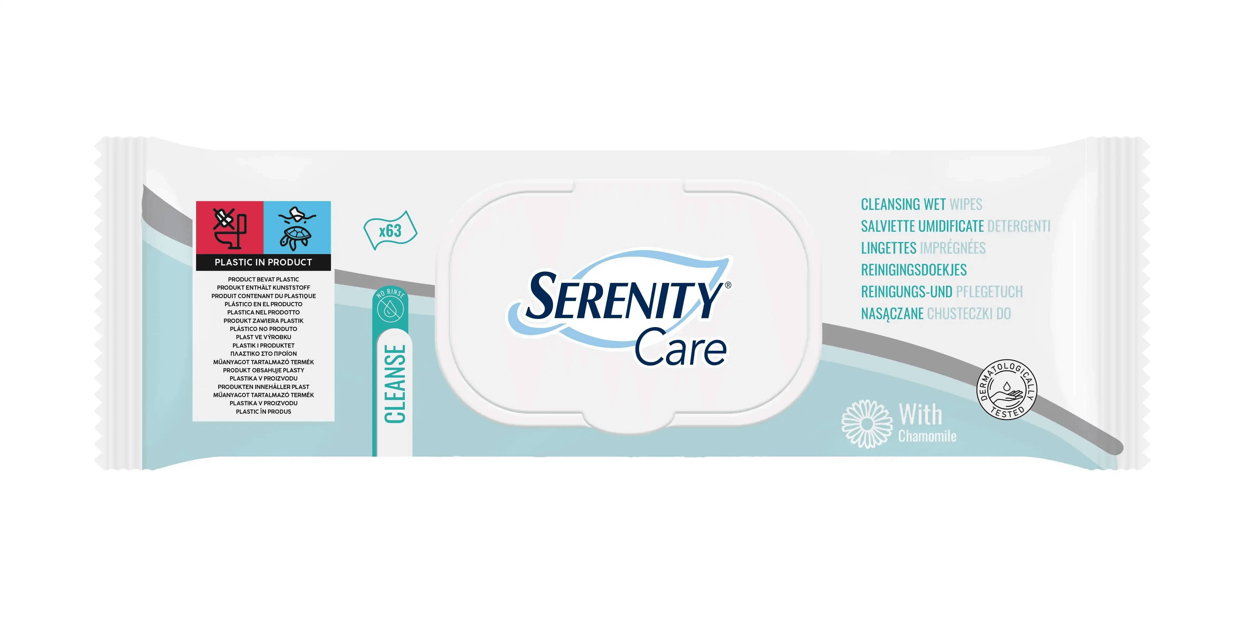 SERENITY CARE Vochtige Doekjes met Kamille