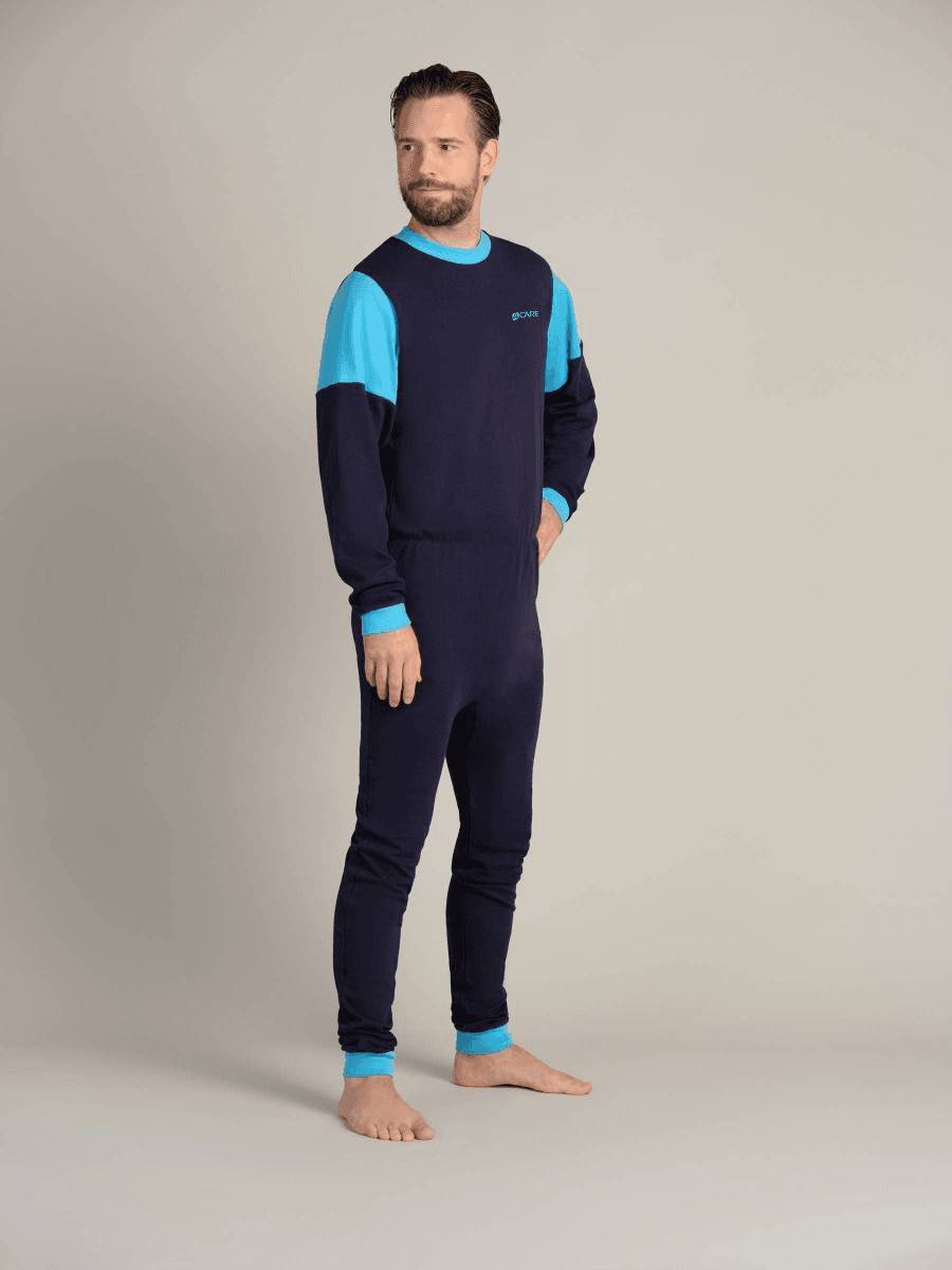 Pyjama 1010 Tricot Hansop met ritssluiting