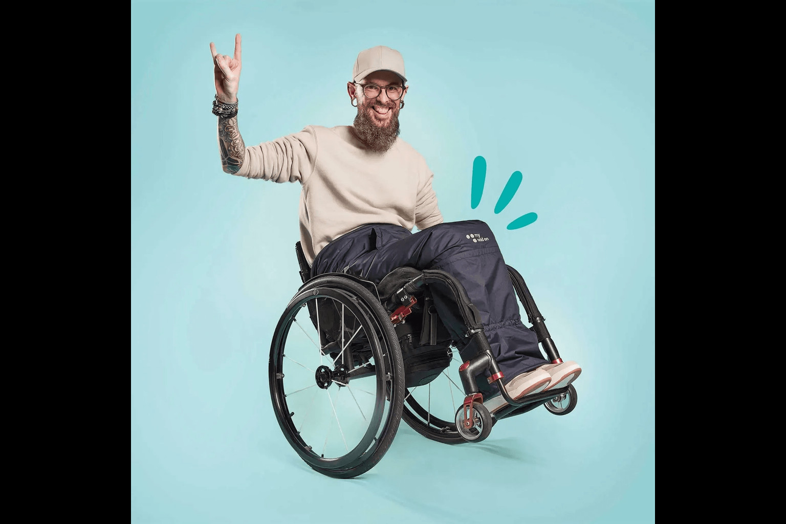 MY ADD ON Rolstoeldeken My Blanket (winter)