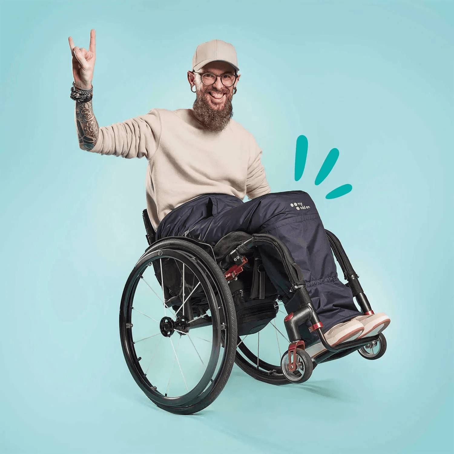 MY ADD ON Rolstoeldeken My Blanket