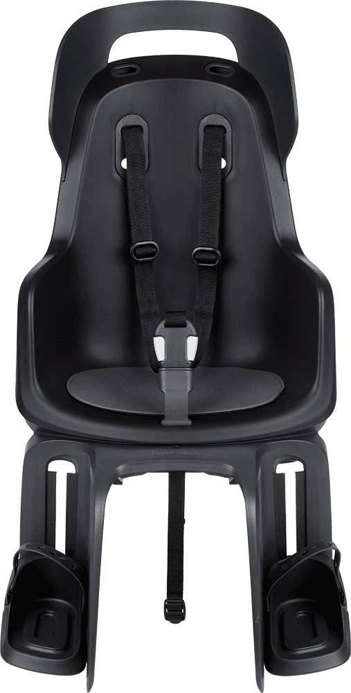 BOBIKE Go Maxi Fietsstoeltje voor Bagagedrager (Zwart)