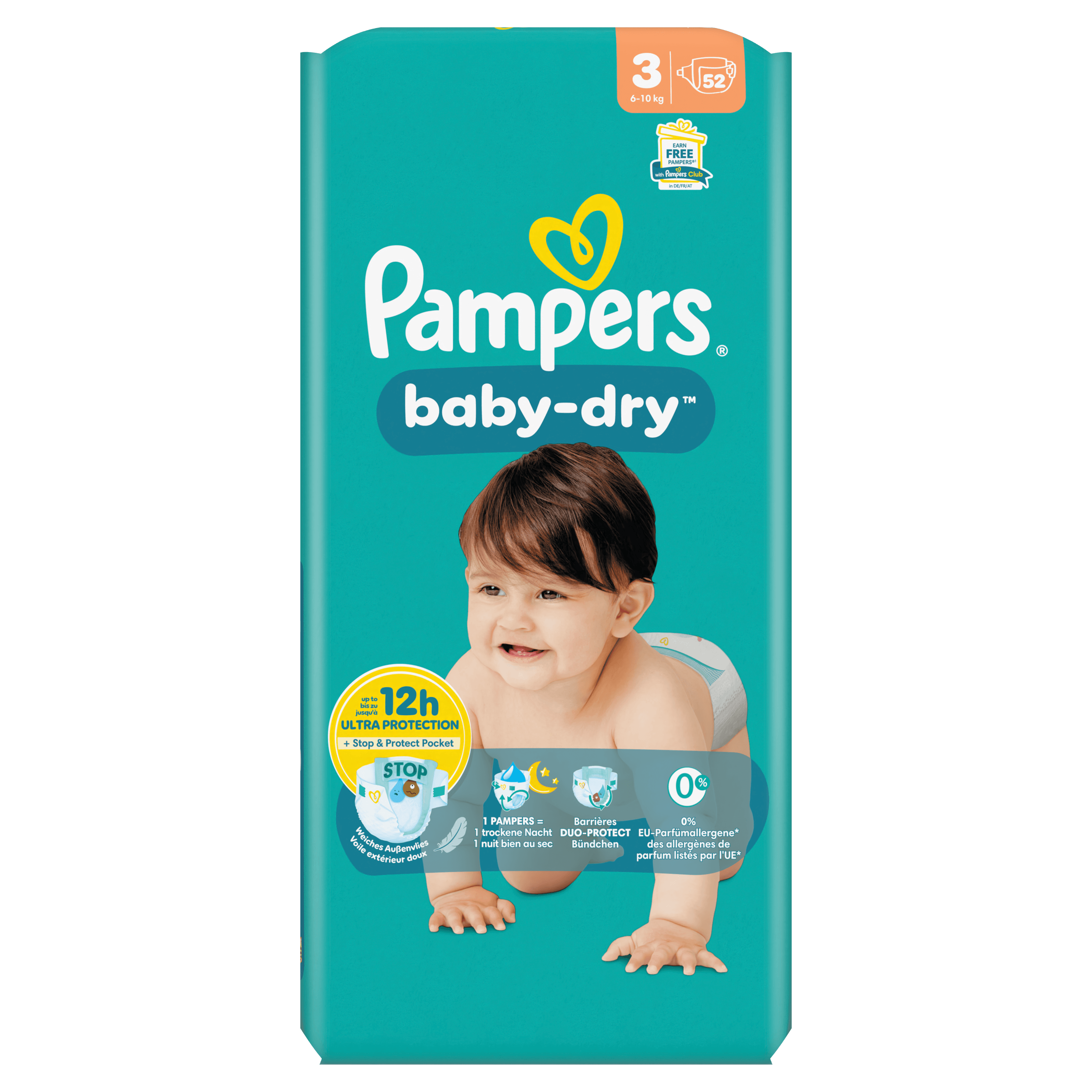 PAMPERS Baby-Dry Maat 3 (6-10 kg)