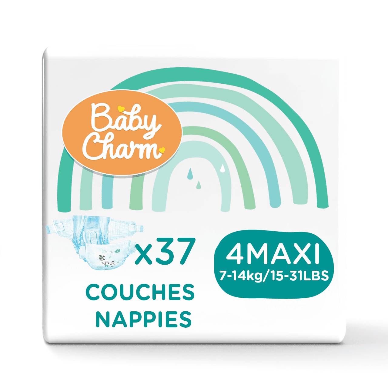 BABYCHARM Superdry Nappy Maxi (7-14 kg)