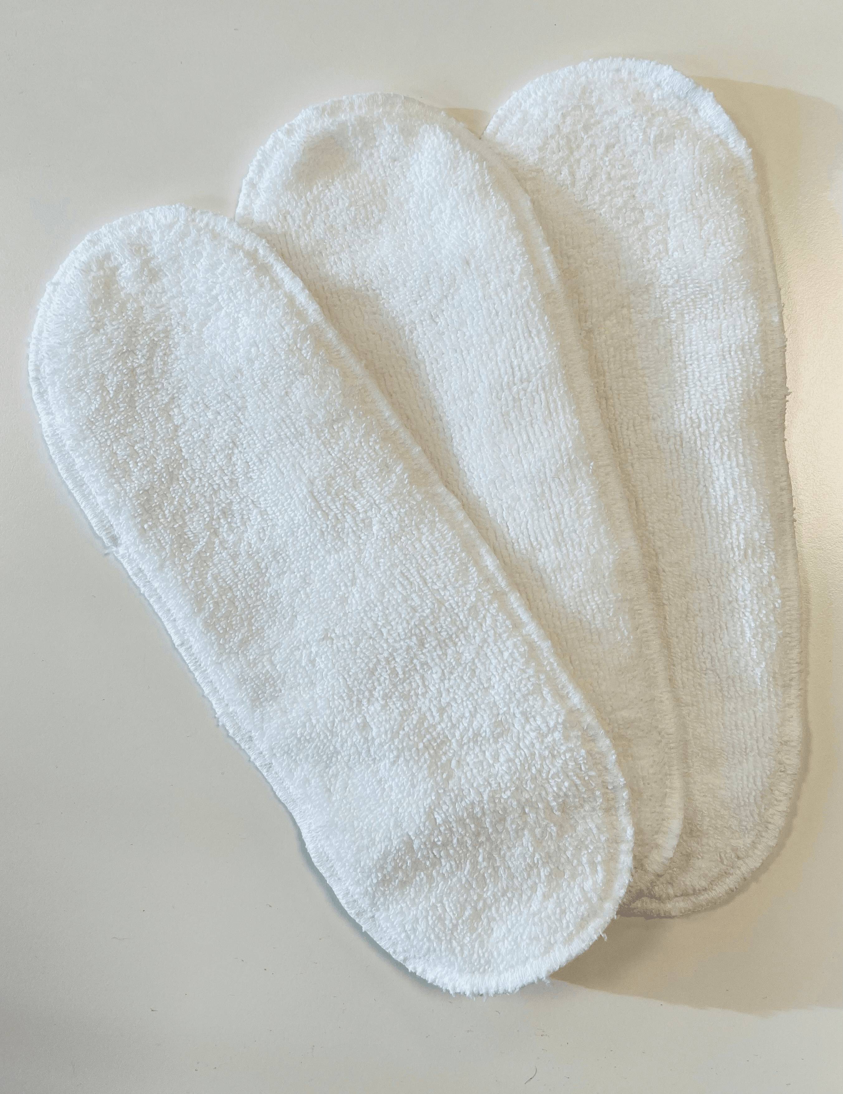 BUMBUNS Zachte Herbruikbare Inlegvellen voor Wasbare Luiers (3 Stuks)