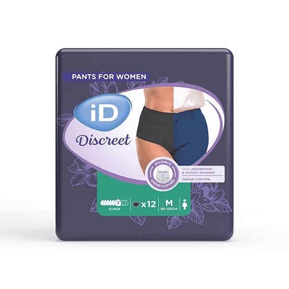 iD Discreet Pants For Women Super (Zwart)